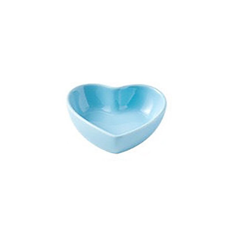 Ceramic heart shaped food/water bowl