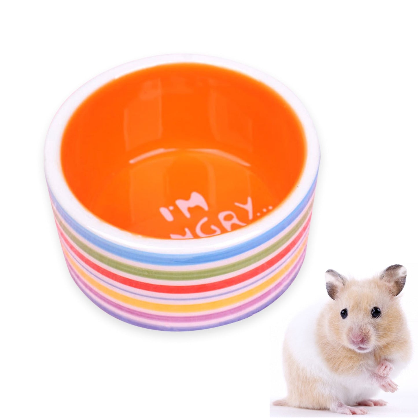 Anti-spill Hamster Food Bowl