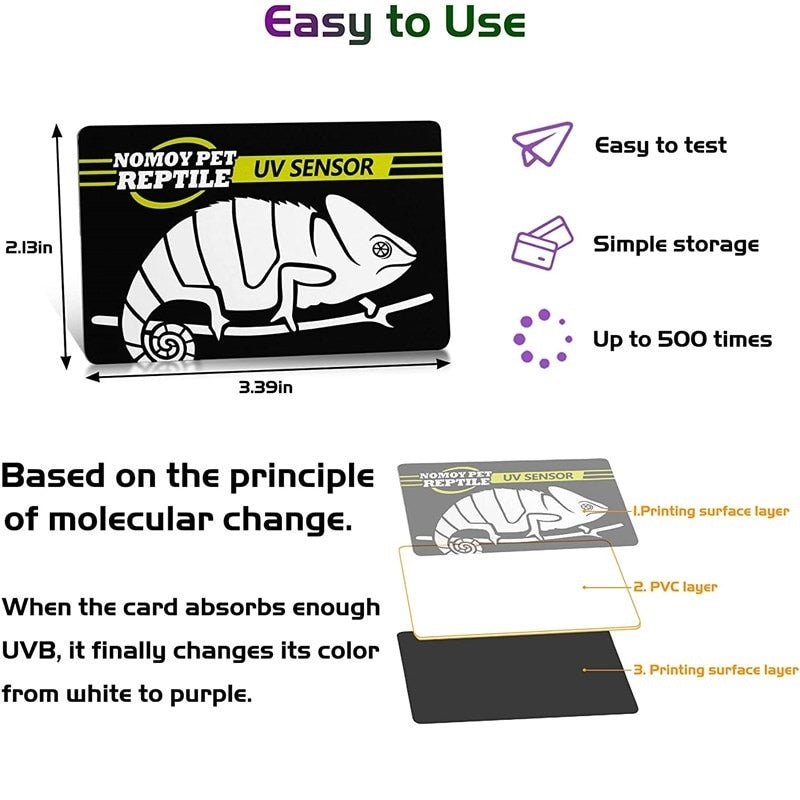 UVB Tester Cards (2PC)
